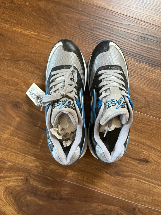 Brooks Beast 1 Snorkel Blue Retro Sneakers NWT Men\'s 8.5 stability walking shoes main image 9